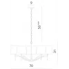 Подвесная люстра Divinare SOPRANO 1341/02 LM-5