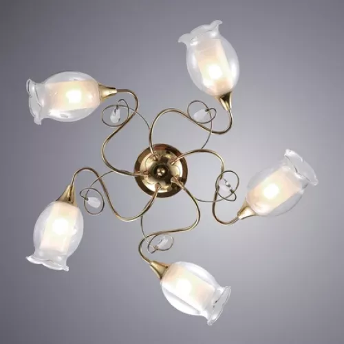 Потолочная люстра Arte Lamp MUGHETTO A9289PL-5GO