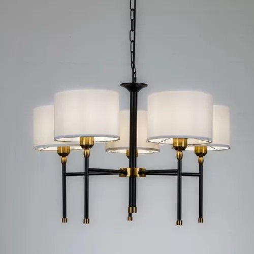 Подвесная люстра Arte Lamp JAMIE A4090LM-5BK