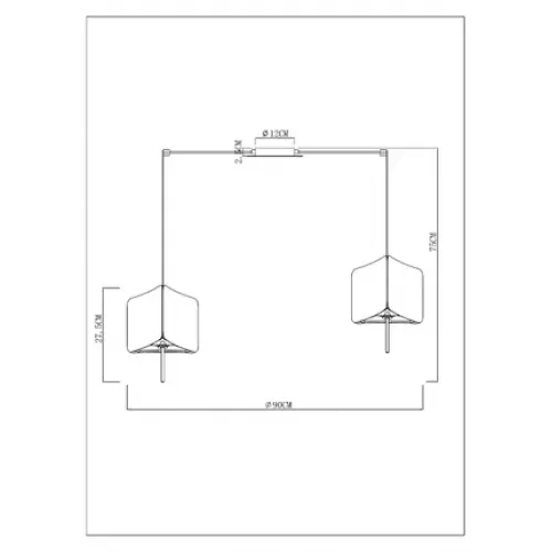 Подвесная люстра Arte Lamp TRIXIE A7084SP-8BK