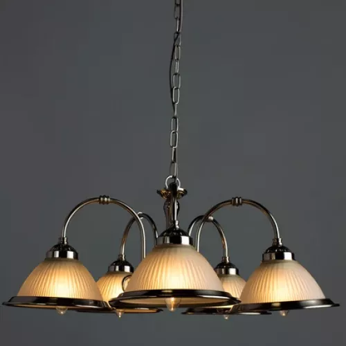Подвесная люстра Arte Lamp AMERICAN DINER A9366LM-5SS