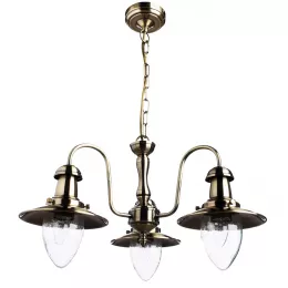 Подвесная люстра Arte Lamp FISHERMAN A5518LM-3AB