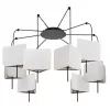 Подвесная люстра Arte Lamp TRIXIE A7084SP-8BK