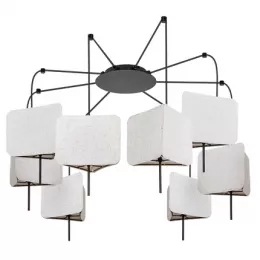 Подвесная люстра Arte Lamp TRIXIE A7084SP-8BK