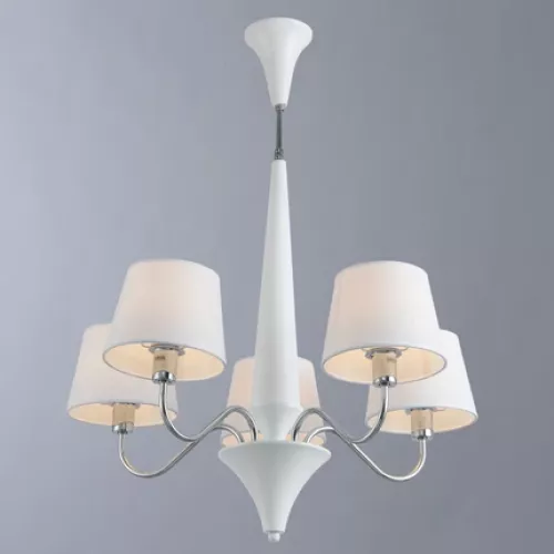Люстра на штанге Arte Lamp GRACIA A1528LM-5WH