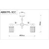 Потолочная люстра Arte Lamp SOPHIE A8067PL-5CC