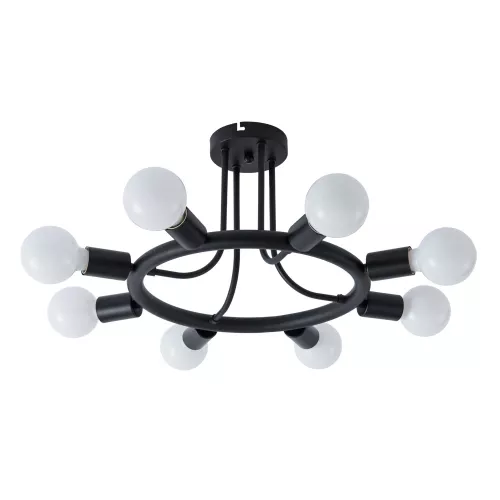 Потолочная люстра Arte Lamp HIGHGARDEN A6063PL-8BK
