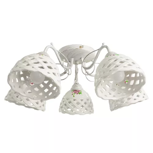 Потолочная люстра Arte Lamp WICKER A6616PL-5WG