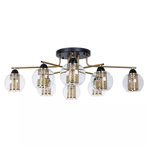 Потолочная люстра Arte Lamp MANCHESTER A7045PL-8BK