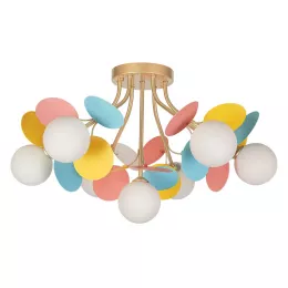 Потолочная люстра Arte Lamp PEACOCK A1369PL-7MD