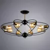 Потолочная люстра Arte Lamp GLASGOW A1963PL-8BK