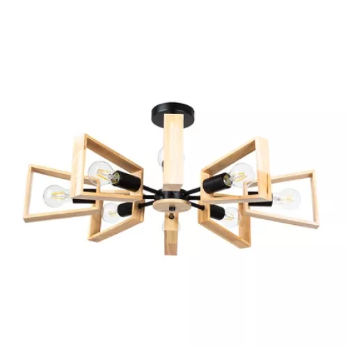 Люстра на штанге Arte Lamp BRUSSELS A8030PL-8BK