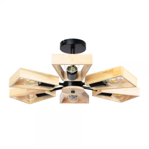 Потолочная люстра Arte Lamp BRUSSELS A8030PL-6BK
