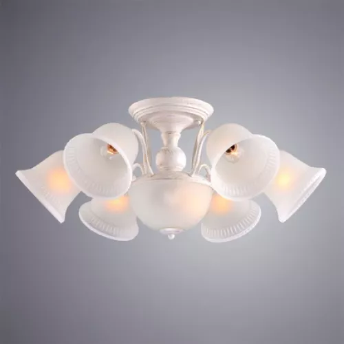 Потолочная люстра Arte Lamp CAMPANULA A6306PL-8WG