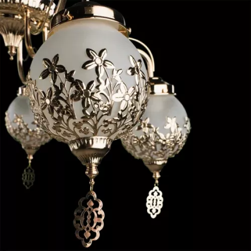Потолочная люстра Arte Lamp MOROCCANA A4552PL-5GO
