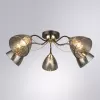 Потолочная люстра Arte Lamp LILY A4366PL-5BK