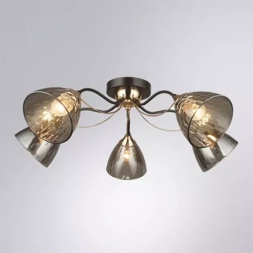 Потолочная люстра Arte Lamp LILY A4366PL-5BK