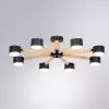 Потолочная люстра Arte Lamp TENDA A1624PL-8BK