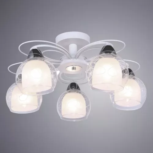 Потолочная люстра Arte Lamp SANSA A7585PL-5WH