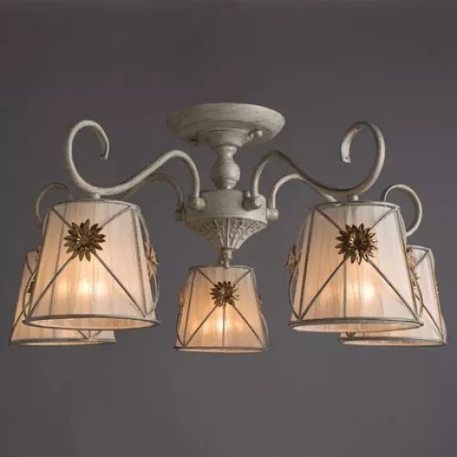 Потолочная люстра Arte Lamp FORTUNA A5495PL-5WG