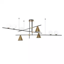 Люстра на штанге Arte Lamp JACOB A7029PL-9BK