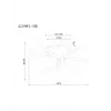 Потолочная люстра Arte Lamp FERNANDO A2199PL-5BK