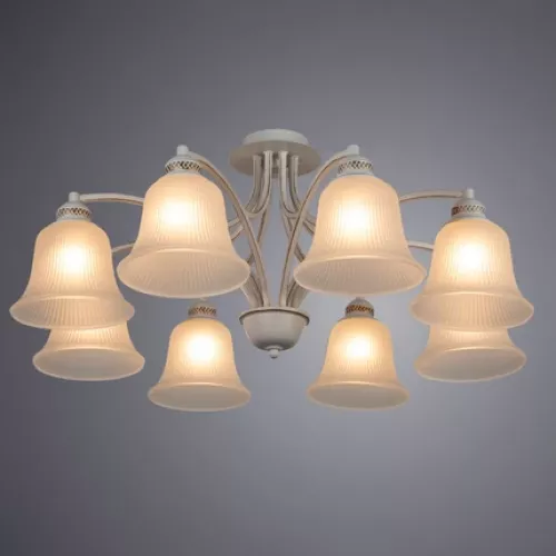 Потолочная люстра Arte Lamp EMMA A2713PL-8WG