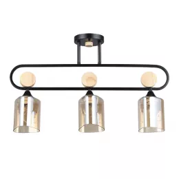Потолочная люстра Arte Lamp GLAMORE A5076PL-3BK