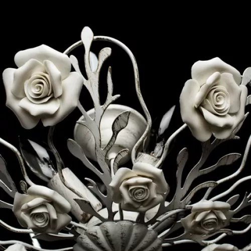 Потолочная люстра Arte Lamp ROSITA A6356PL-4WG