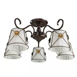 Потолочная люстра Arte Lamp FORTUNA A5495PL-5BR
