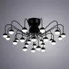 Потолочная люстра Arte Lamp DEXTER A3619PL-24BK