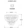 Потолочная люстра Arte Lamp ELLA A1054PL-6CC