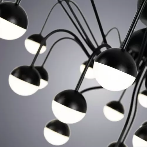 Потолочная люстра Arte Lamp DEXTER A3619PL-24BK