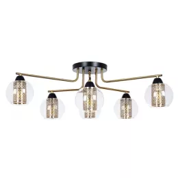 Потолочная люстра Arte Lamp MANCHESTER A7045PL-6BK
