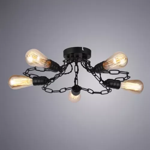Потолочная люстра Arte Lamp RIVERRUN A9344PL-5BK
