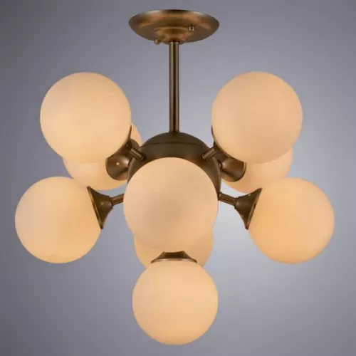 Потолочная люстра Arte Lamp FOBOS A2704PL-9SG