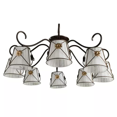 Потолочная люстра Arte Lamp FORTUNA A5495PL-8BR