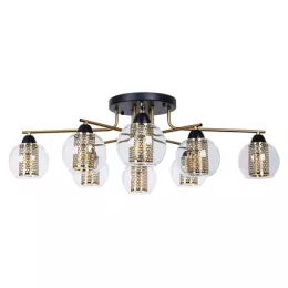 Потолочная люстра Arte Lamp MANCHESTER A7045PL-8BK