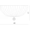 Потолочная люстра Divinare LIANTO 4010/02 PL-3
