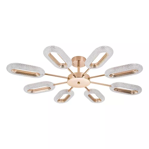 Потолочная люстра ARTE LAMP OVALE A2489PL-8GO