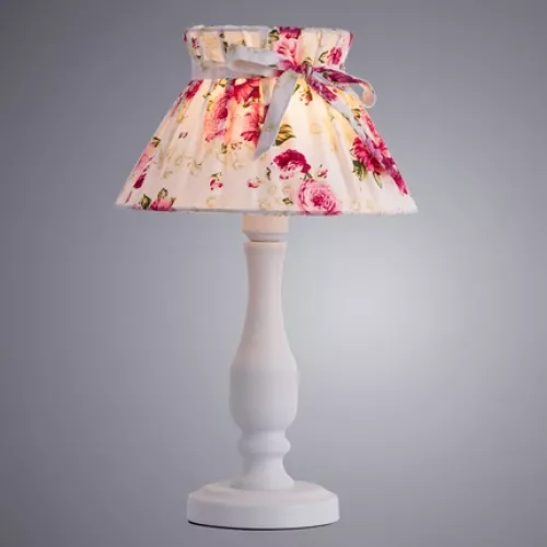 Декоративная настольная лампа Arte Lamp MARGHERITA A7028LT-1WH