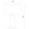 Декоративная настольная лампа Divinare PORTA 5933/01 TL-1