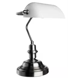 Кабинетная настольная лампа Arte Lamp BANKER A2491LT-1SS