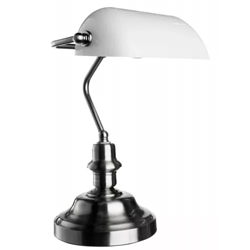 Кабинетная настольная лампа Arte Lamp BANKER A2491LT-1SS