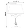 Декоративная настольная лампа Arte Lamp ALICE A3579LT-3AB