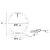 Кабинетная настольная лампа Arte Lamp BANKER A5040LT-1AB