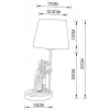 Декоративная настольная лампа Arte Lamp GUSTAV A4420LT-1GO