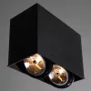 Точечный накладной светильник Arte Lamp CARDANI GRANDE A5936PL-2BK