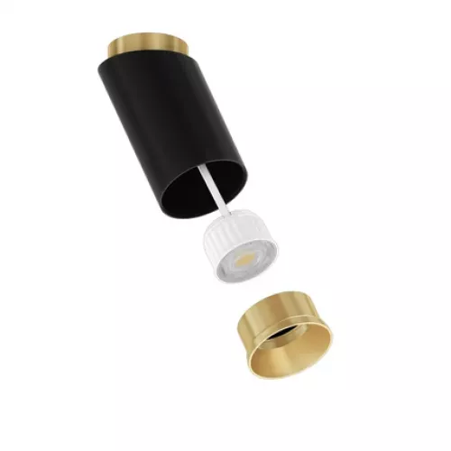 Точечный накладной светильник Arte Lamp CONE A5360PL-1BK