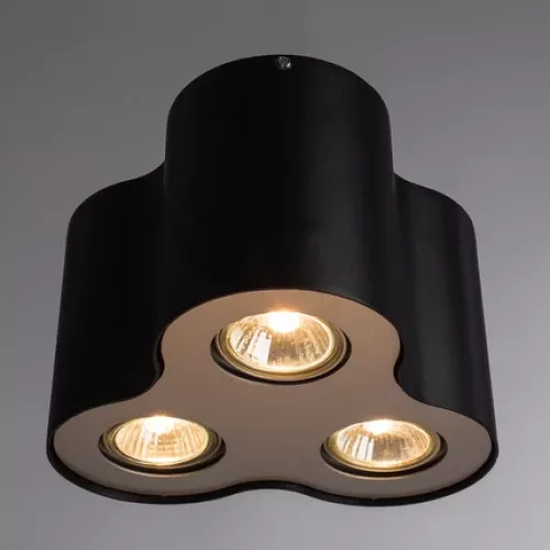 Точечный накладной светильник Arte Lamp FALCON A5633PL-3BK